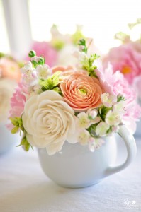Tea Cup Flowers