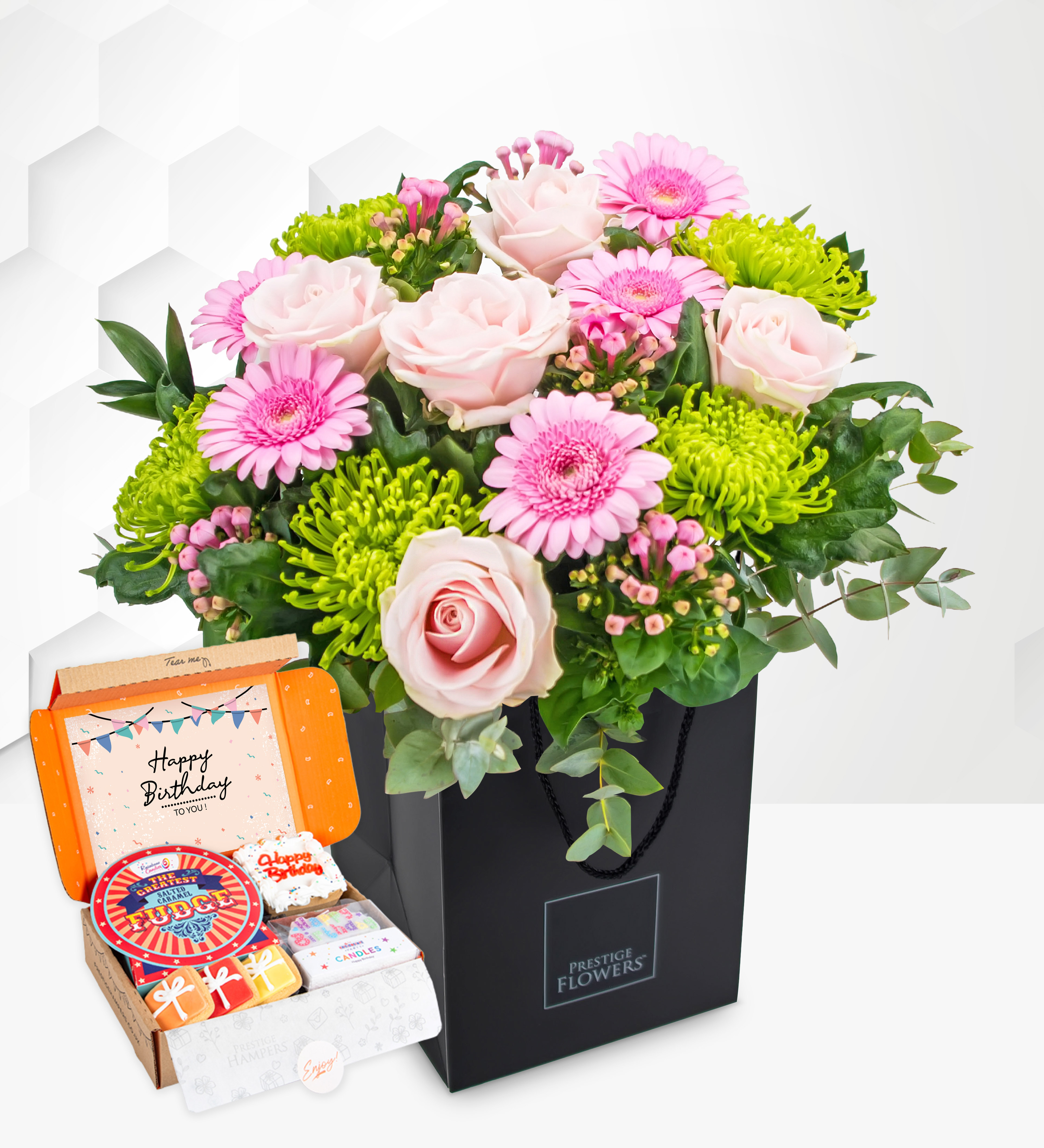 Lomond Birthday Deluxe Gift Prestige Flowers