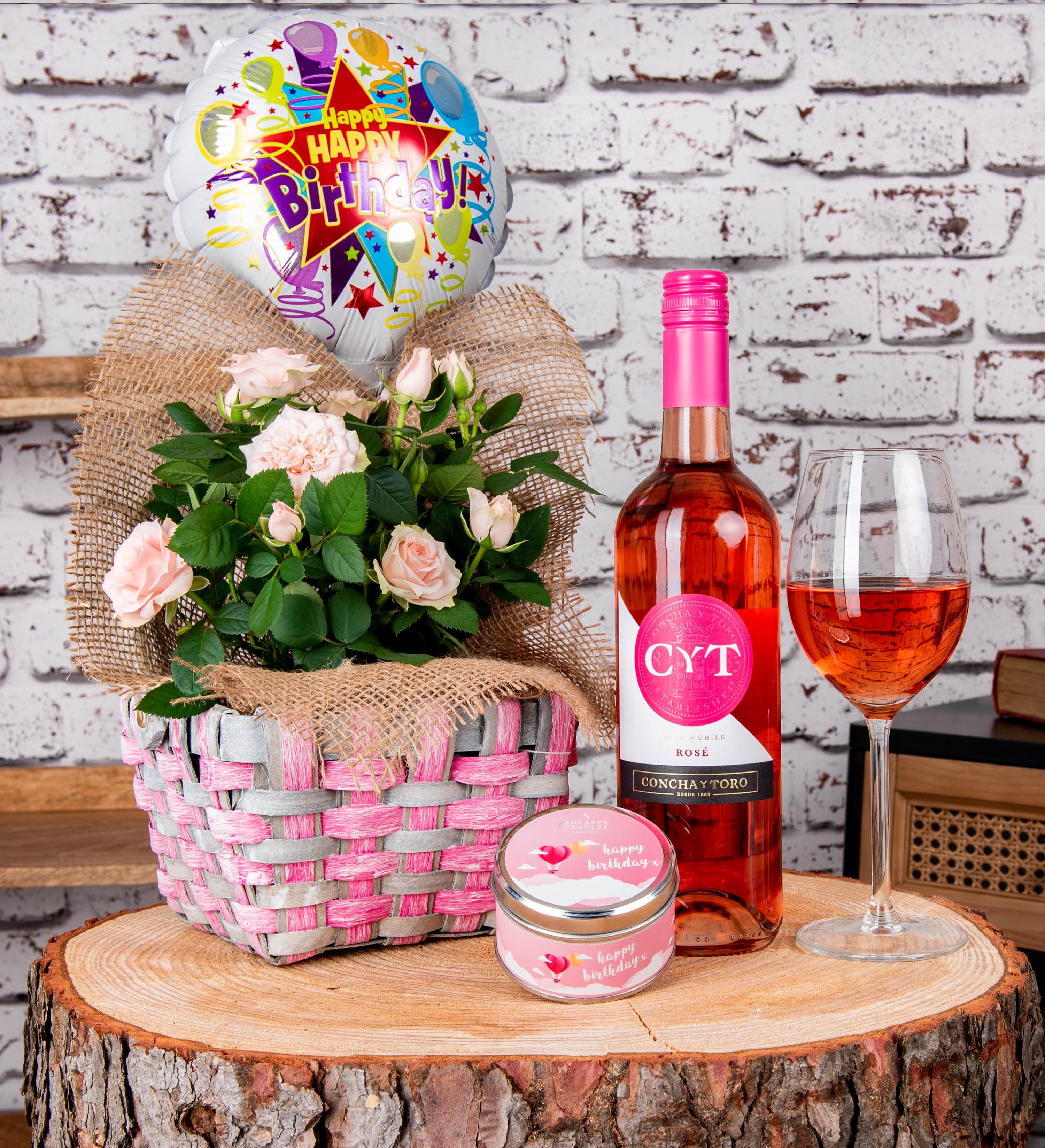 Happy Birthday Basket Prestige Flowers