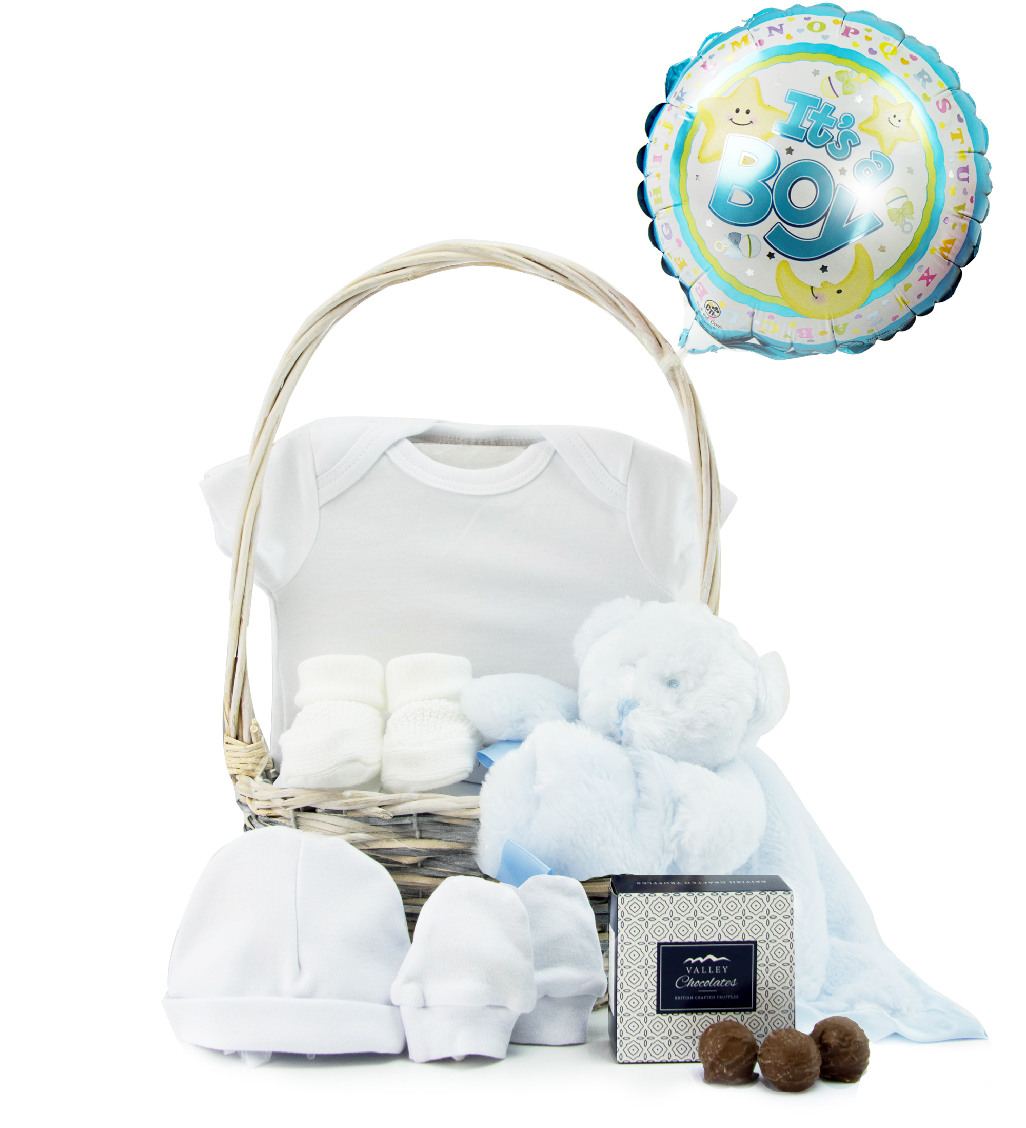 Happy Baby Boy Hamper Prestige Flowers