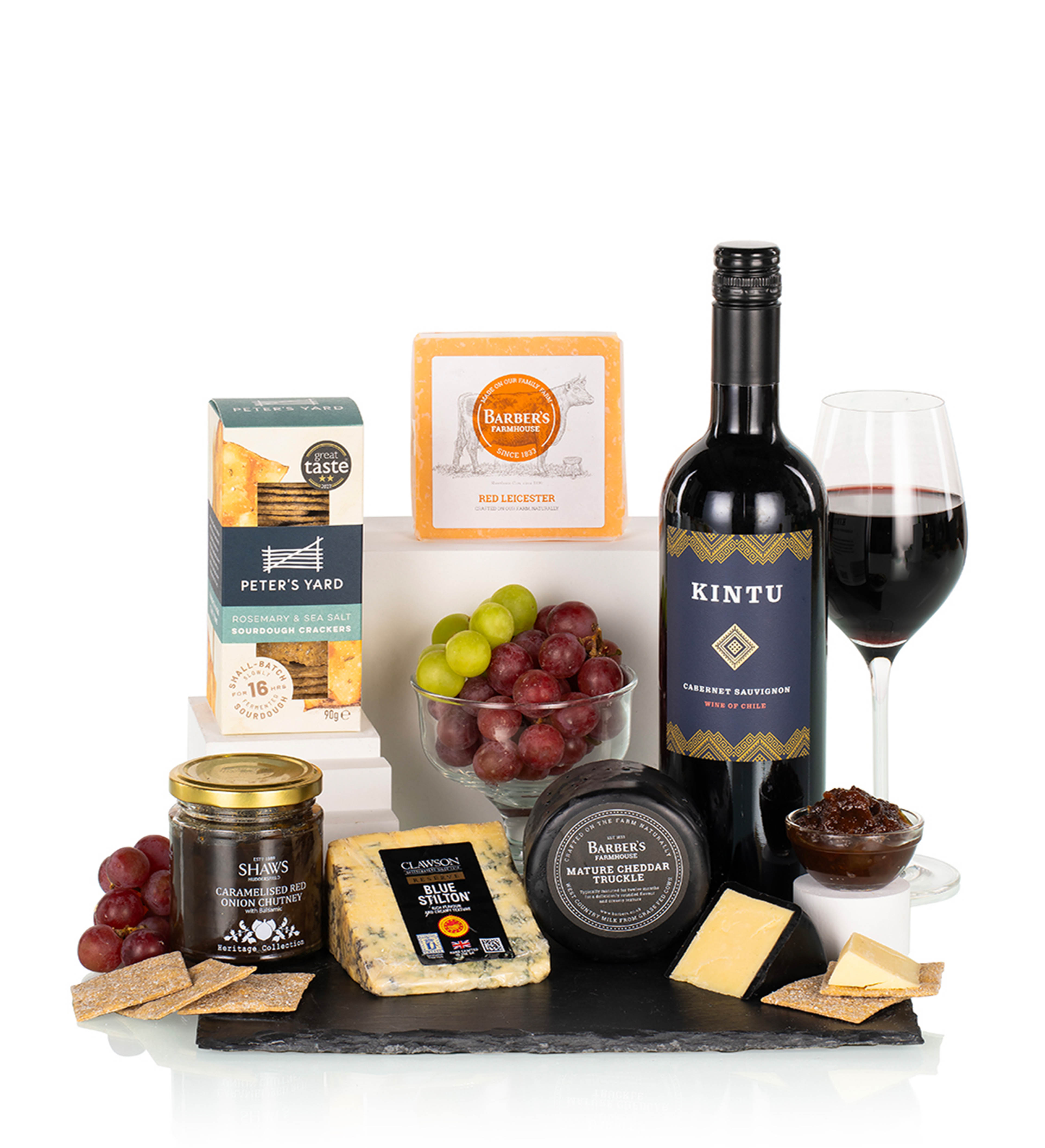 Cheese & Wine Slate | Prestige Flowers