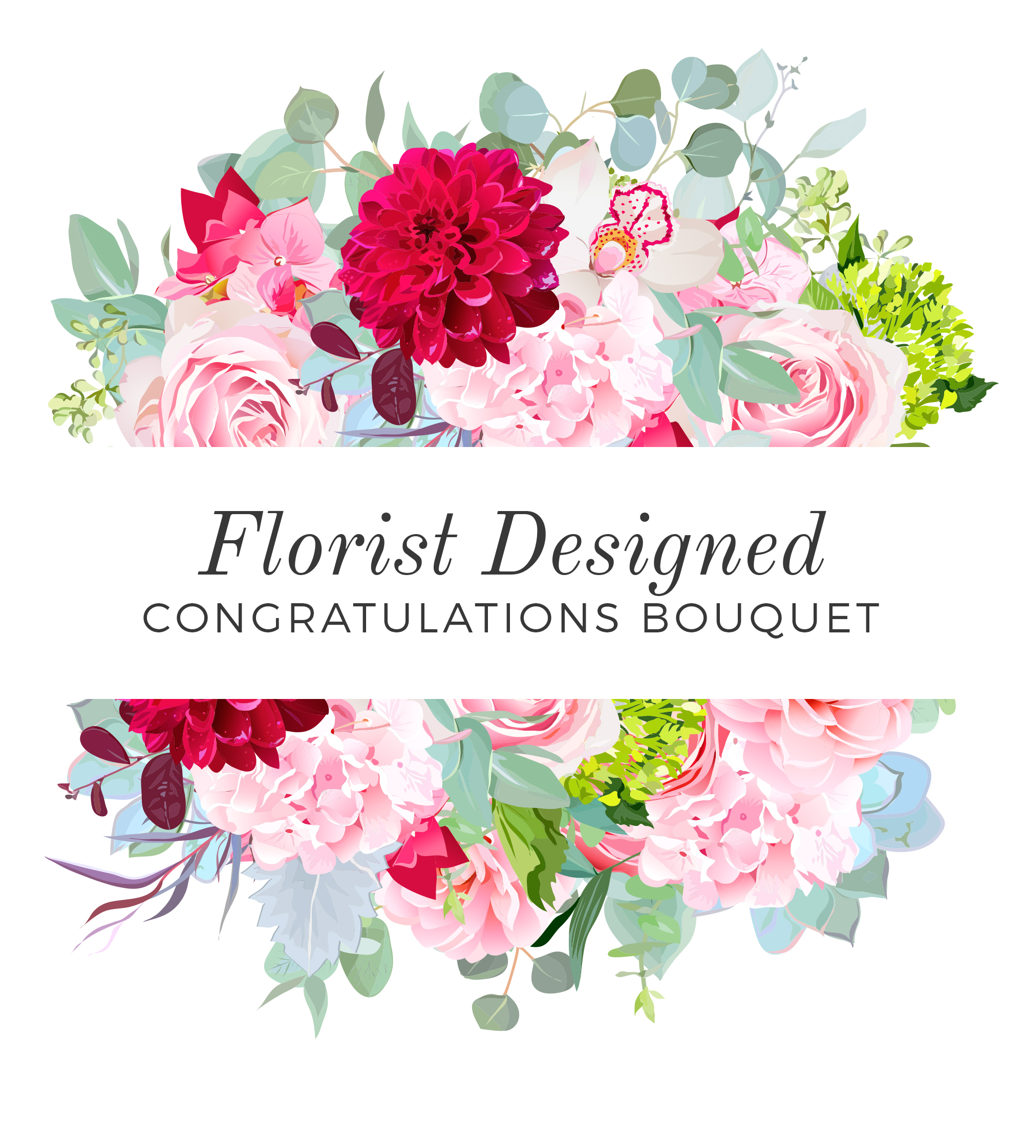 Florist Designed Congratulations Prestige Flowers